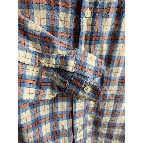 L.L. Bean Slightly Fitted Shirt Mens XL Tall Plaid Flannel Western‎ Core Cowboy - Picture 4 of 6